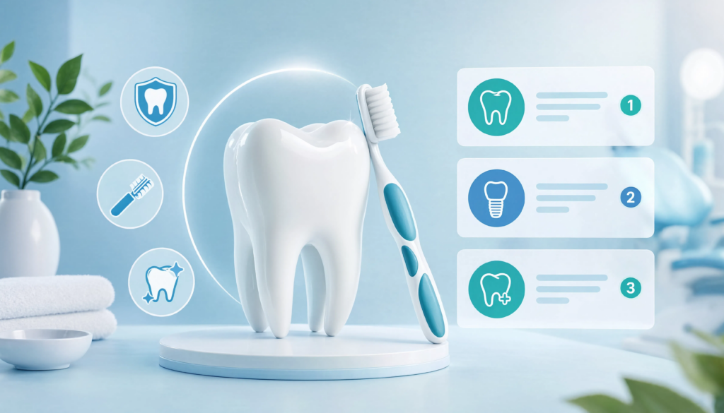 dental care portal visual